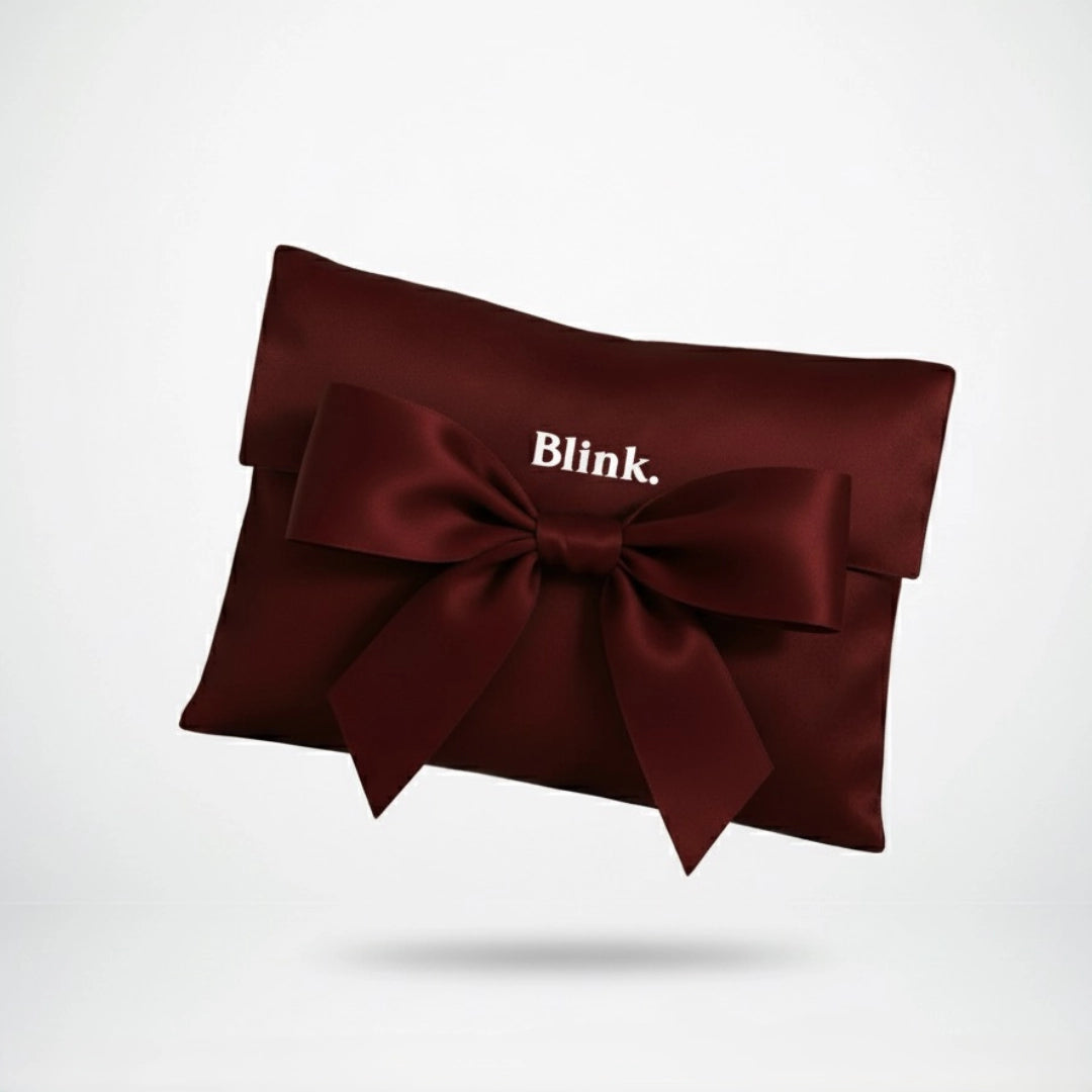 Trousse de toilette en satin Blink., édition limitée