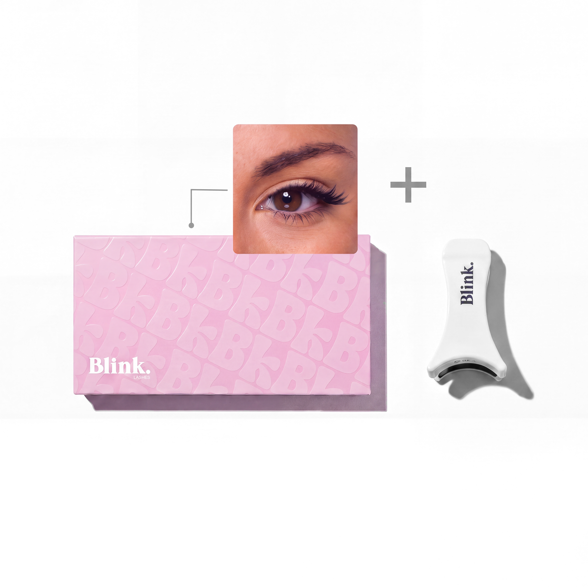 Pack Essentiel Blink. Yeux de biche : faux cils magnétiques et pince applicatrice magnétique